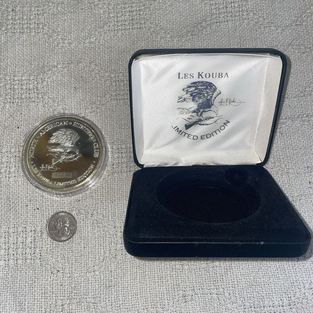 LES KOUBA LIMITED EDITION MEDALLION!  IOB! #7106
